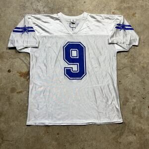 White Reebok NFL Dallas Cowboys Tony Romo Football Jersey Size XL